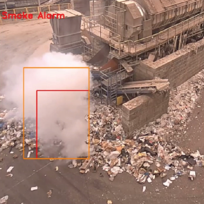 photo of video smoke detection system