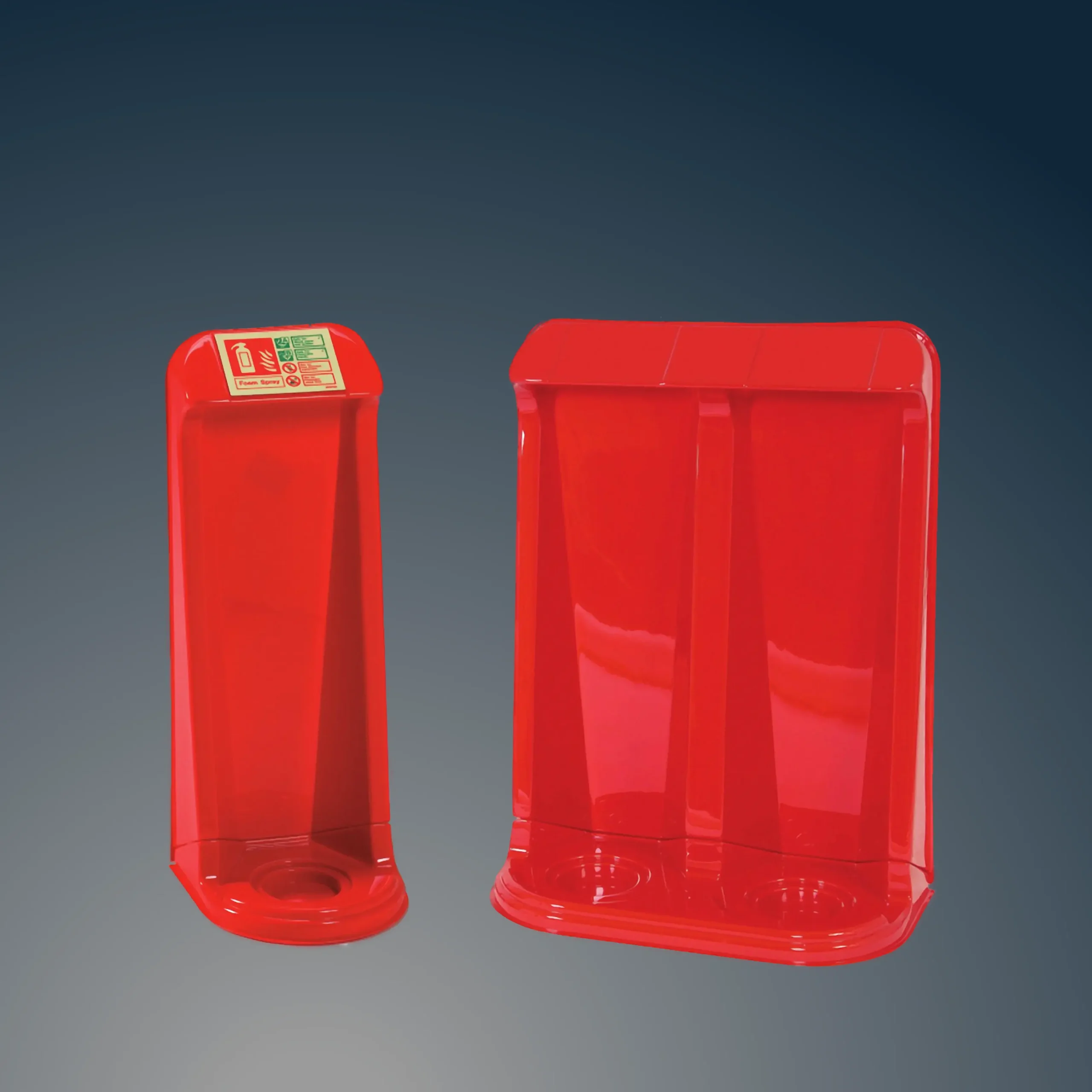 fire extinguisher stands